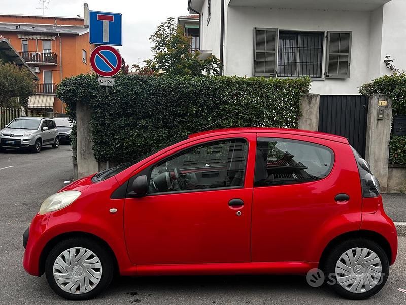 Usata Citroën C1 2007 Rosso Utilitaria