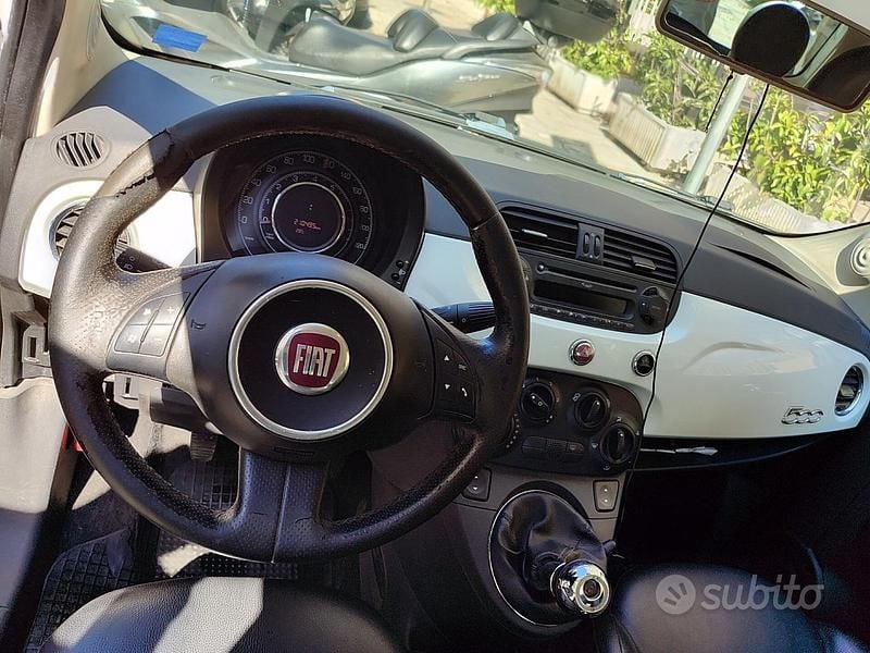 Usata Fiat 500 Pop 69 CV (50 kW) 2008 Bianco Berlina