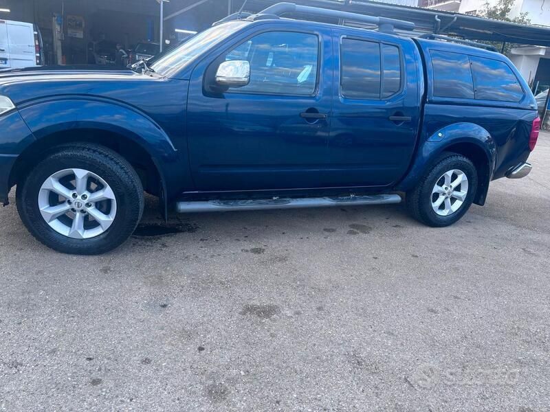 Usata Nissan Navara 171 CV (125 kW) 2008 Blu Pick-up