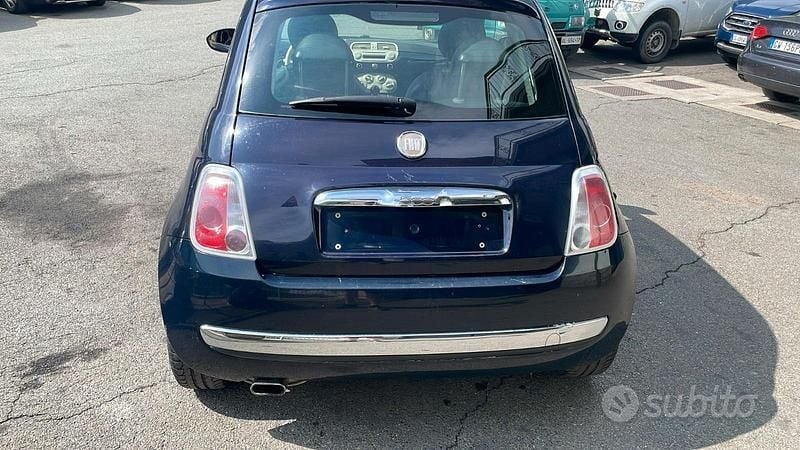 Usata Fiat 500 69 CV (50 kW) 2012 Blu Utilitaria