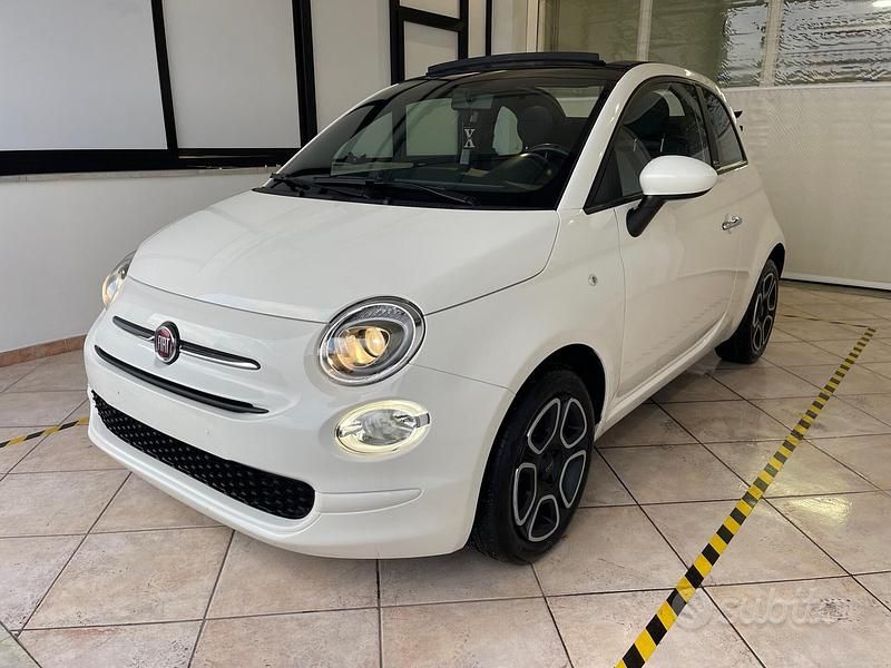 Bianco Usata 2023 Fiat 500C Club Cabrio | 13.900 € (Buon prezzo) - Immagine 1/4