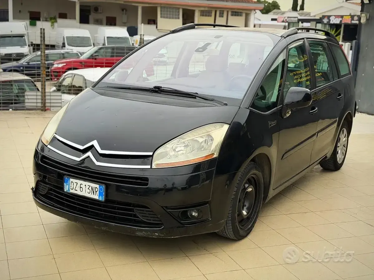 Usata Citroën Grand C4 Picasso Elegance 109 CV (80 kW) 2009 Nero Monovolume