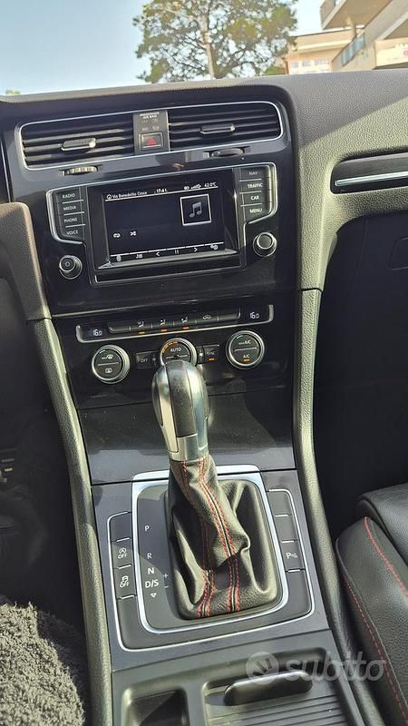 Usata VW Golf VII GTD 2014 Bianco Berlina