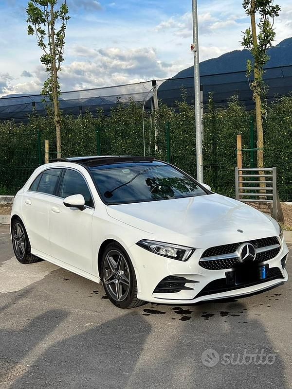 Usata Mercedes A200 AMG 163 CV (119 kW) 2018 Bianco Berlina