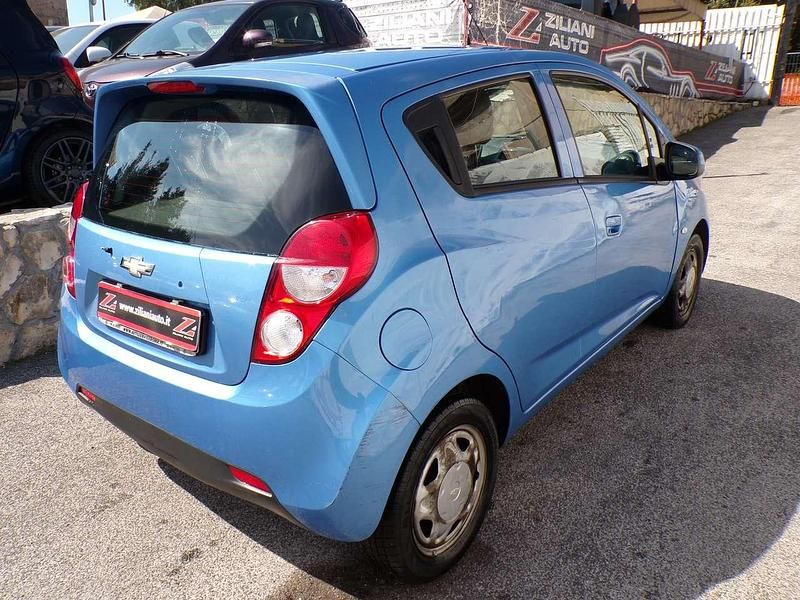 Usata Chevrolet Spark LS 68 CV (50 kW) 2013 Blu/azzurro Utilitaria