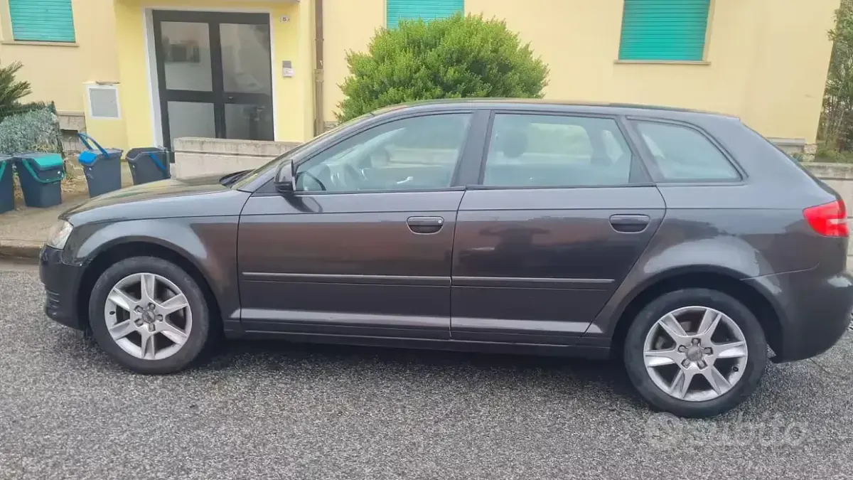 Usata Audi A3 2008 Nero Utilitaria