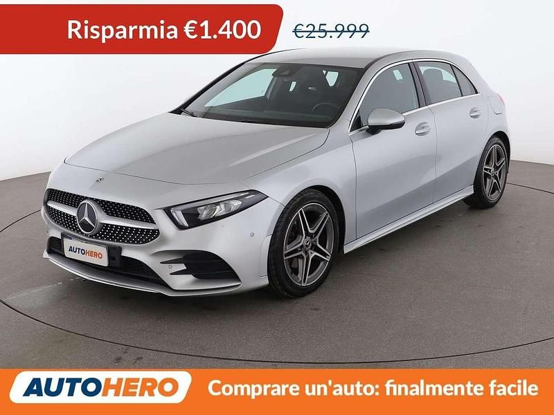 Usata Mercedes A200 Premium 150 CV (110 kW) 2019 Argento Berlina