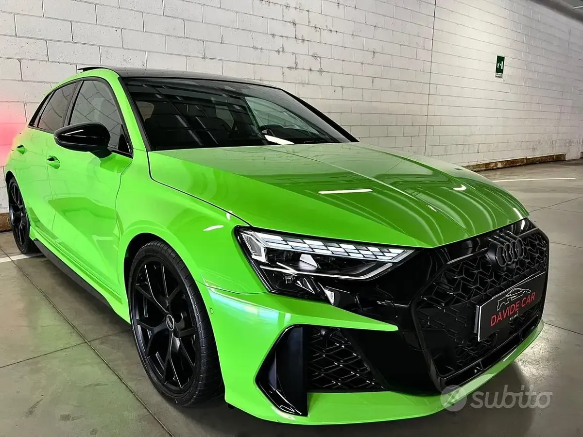 Usata Audi A3 Design 400 CV (294 kW) 2025 Verde Berlina