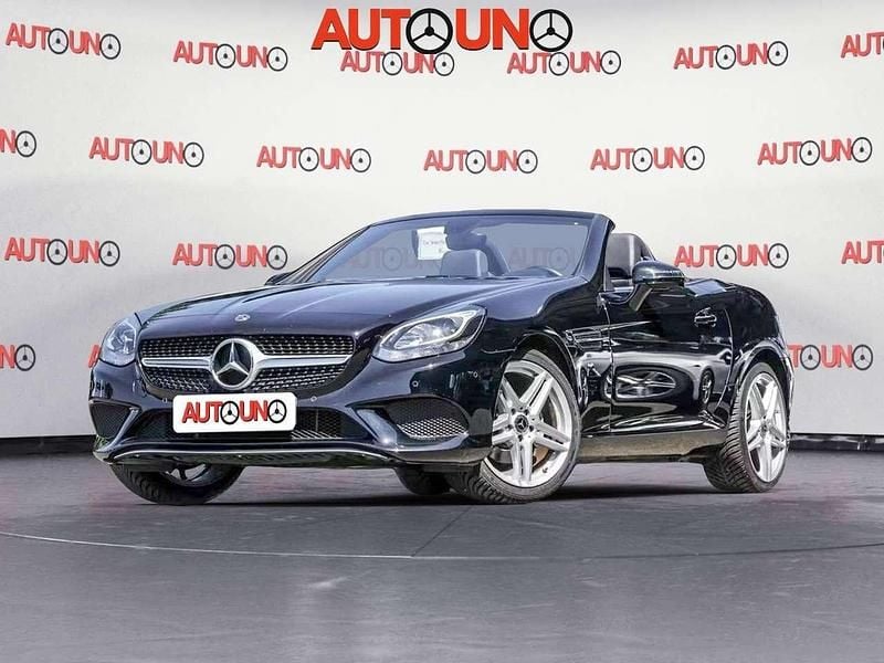 Usata Mercedes SLC180 Premium 156 CV (114 kW) 2017 Nero Cabrio