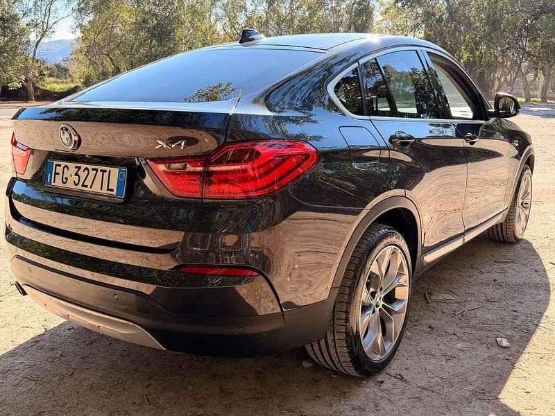 Usata BMW X4 xLine 190 CV (139 kW) 2016 Blu/azzurro SUV