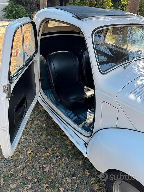 Usata Fiat 500C 1950 Bianco Cabrio