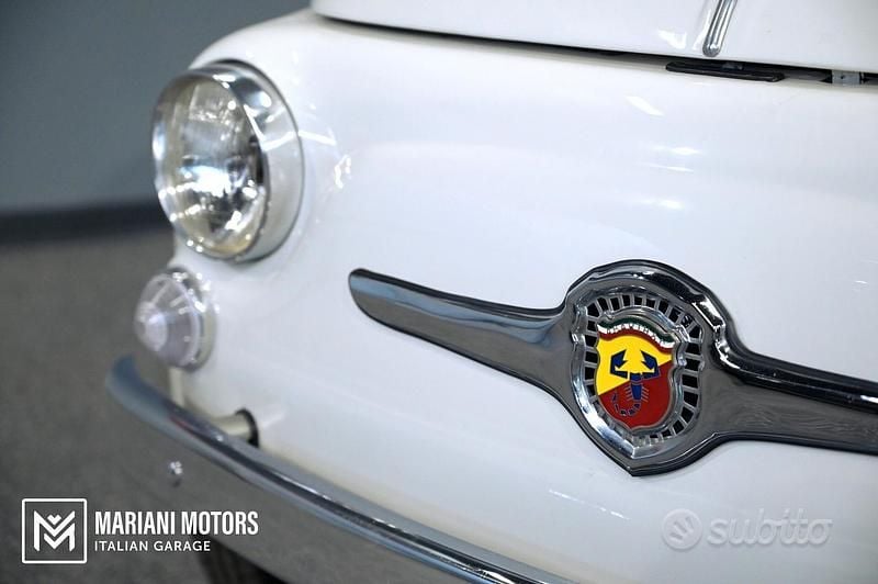 Usata Abarth 595 1960 Bianco Utilitaria