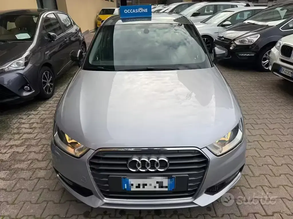 Usata Audi A1 90 CV (66 kW) 2015 Grigio Utilitaria