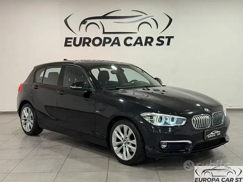 Usata BMW 116 Efficient Dynamics 116 CV (85 kW) 2017 Nero Utilitaria