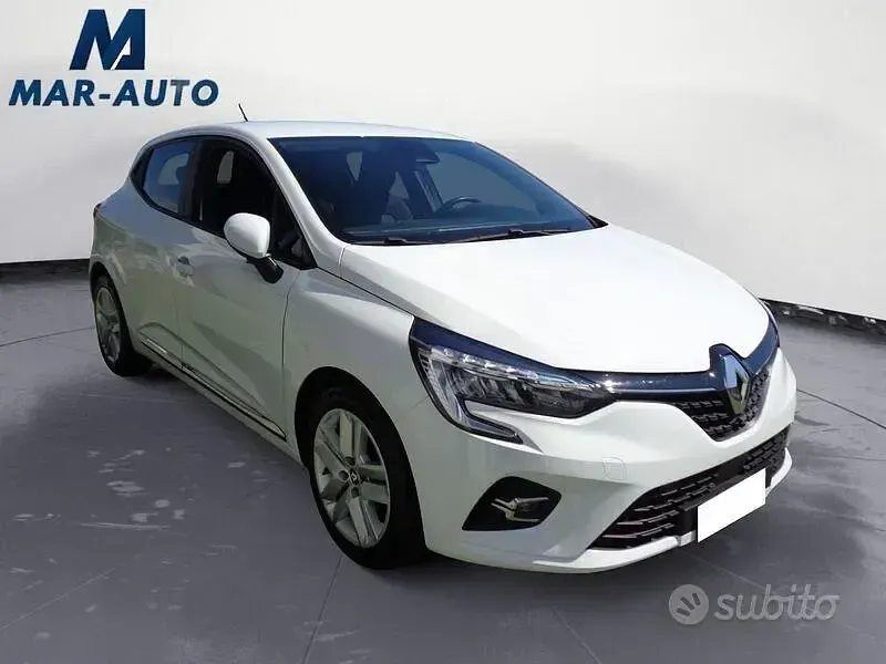 Usata Renault Clio V SE 72 CV (52 kW) 2020 Bianco Berlina