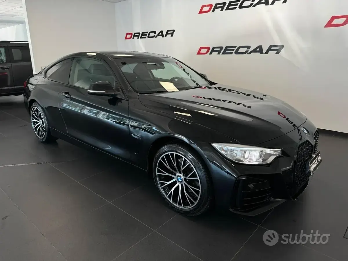 Usata BMW 420 Coupé Sport Line 184 CV (135 kW) 2015 Nero Coupé