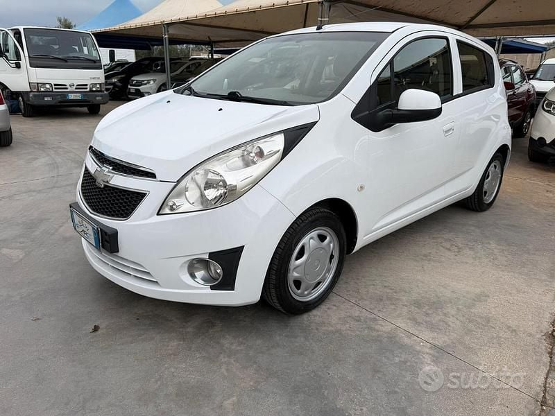 Usata Chevrolet Spark LT 65 CV (47 kW) 2012 Bianco Utilitaria