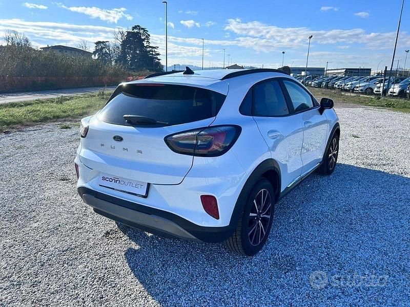 Usata Ford Puma Titanium S 120 CV (88 kW) 2020 Bianco SUV