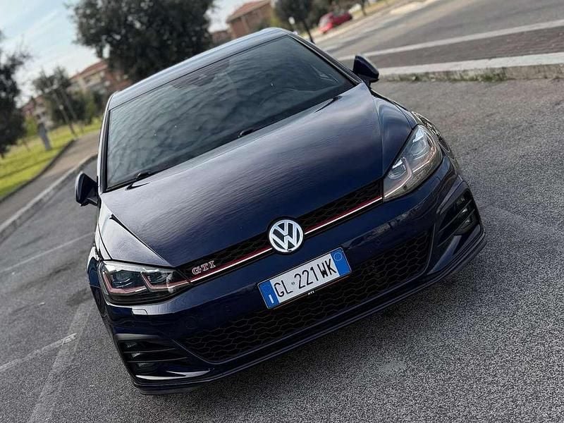 Usata VW Golf GTI 245 CV (180 kW) 2019 Blu/azzurro Coupé