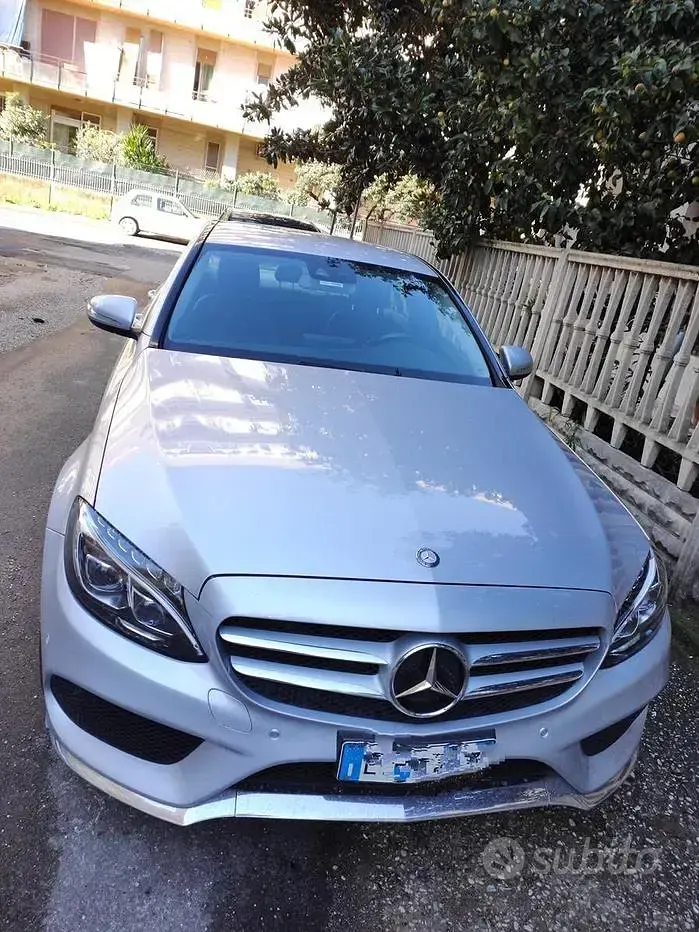 Usata Mercedes C220 Premium 170 CV (125 kW) 2014 Grigio Berlina