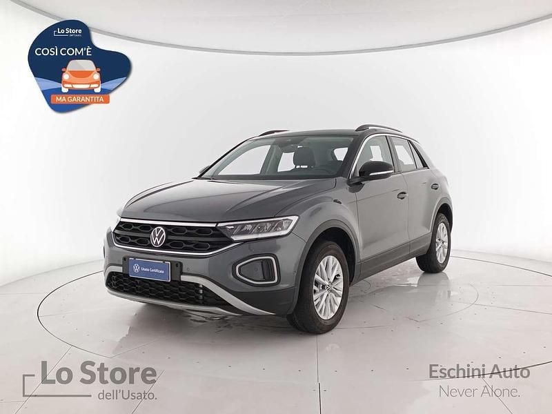 Indium grey metallizzato nero Usata 2023 VW T-Roc Life SUV | 23.900 € (Ottimo prezzo) - Immagine 1/4