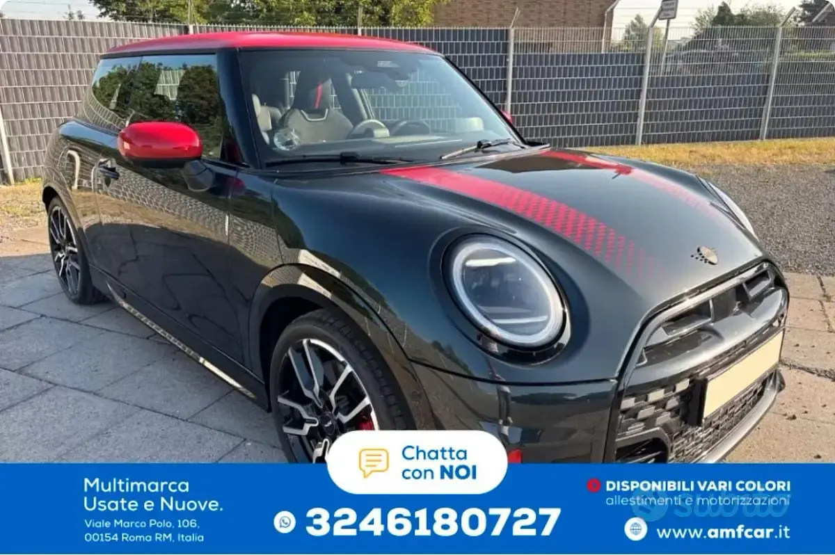 Usata Mini John Cooper Works 231 CV (169 kW) 2025 Nero Utilitaria