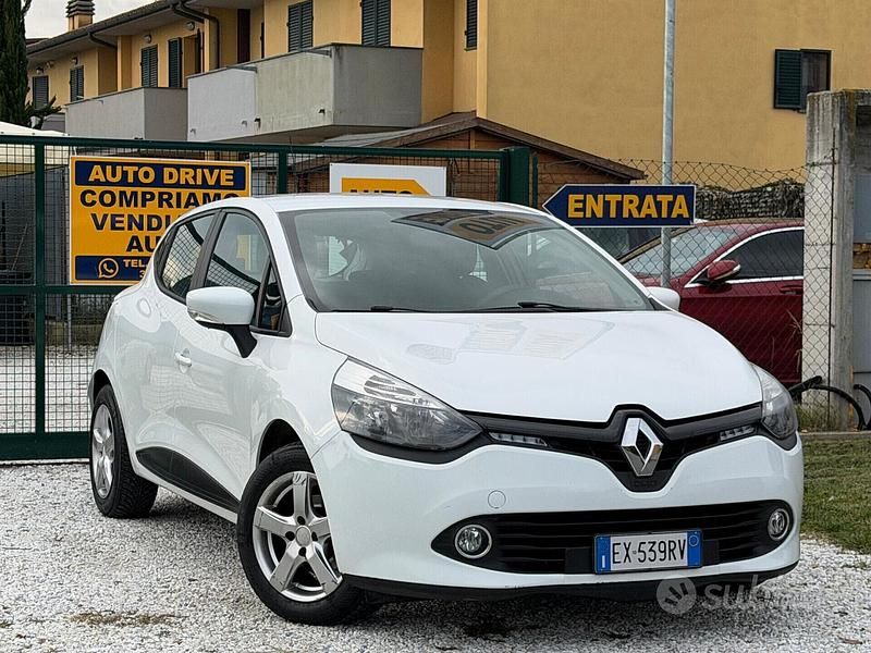 Usata Renault Clio IV 75 CV (55 kW) 2015 Bianco Berlina