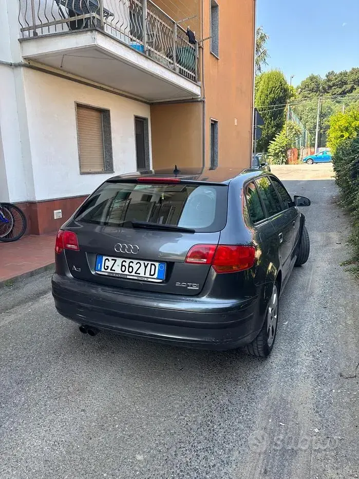 Usata Audi A3 Ambition 170 CV (125 kW) 2008 Nero Utilitaria