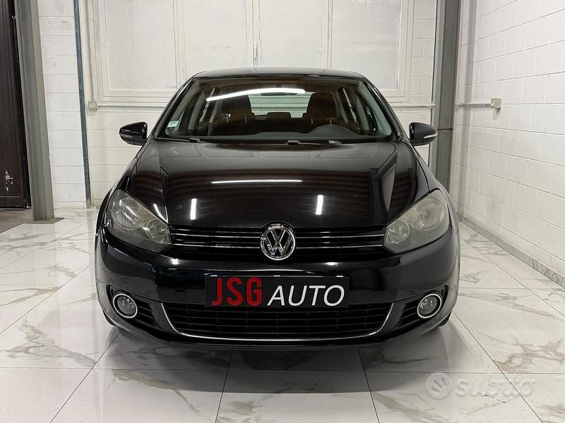 Usata VW Golf VI Highline 105 CV (77 kW) 2010 Nero Utilitaria
