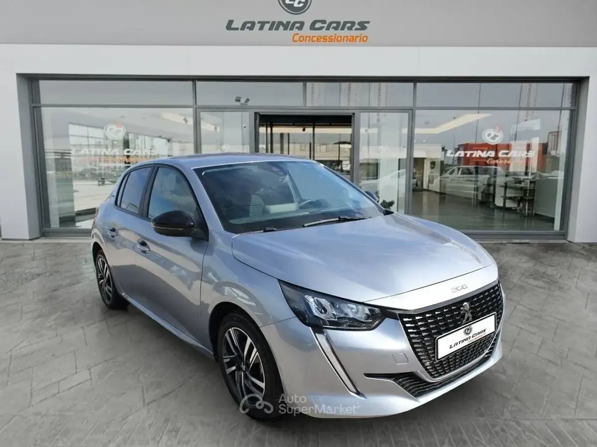 Usata Peugeot 208 Style 75 CV (55 kW) 2023 Grigio Utilitaria