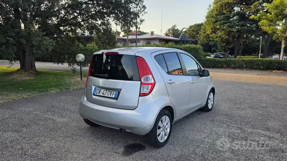Usata Suzuki Splash GLS 86 CV (63 kW) 2009 Grigio Utilitaria