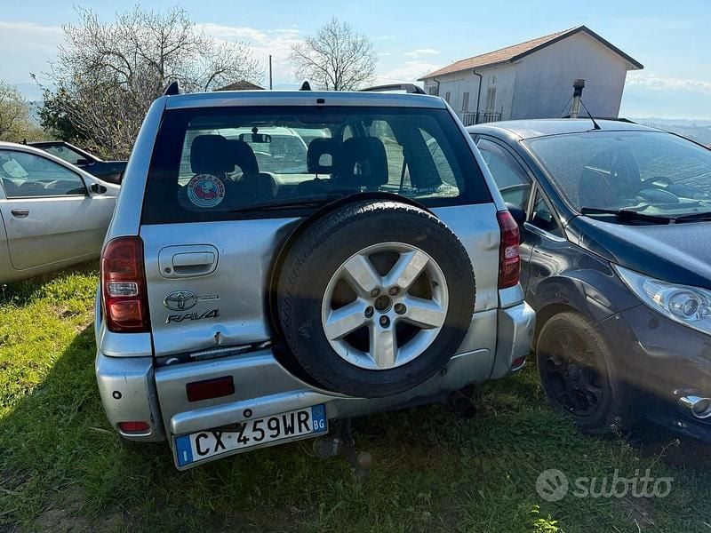 Begagnad Toyota RAV4 116 HK (85 kW) 2003 Grå SUV