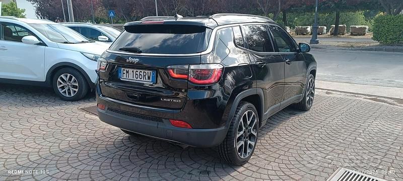 Usata Jeep Compass Limited 120 CV (88 kW) 2018 Nero SUV