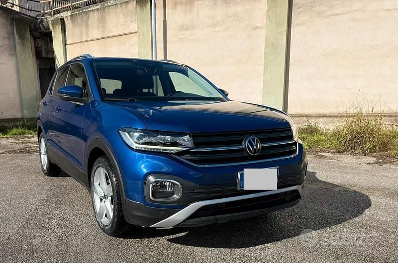 Usata VW T-Cross Advance 115 CV (84 kW) 2023 Blu SUV