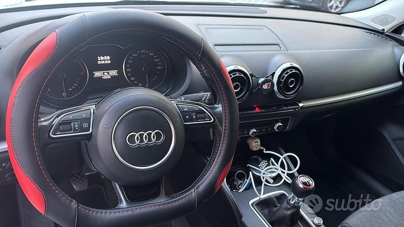 Usata Audi A3 2014 Bianco Station wagon