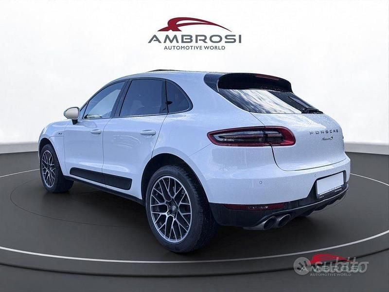 Usata Porsche Macan S 250 CV (183 kW) 2016 Bianco SUV