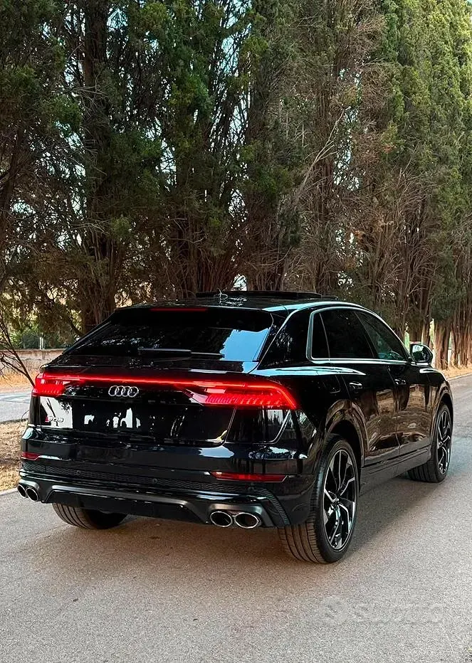Usata Audi SQ8 S-Line 435 CV (319 kW) 2020 Nero SUV