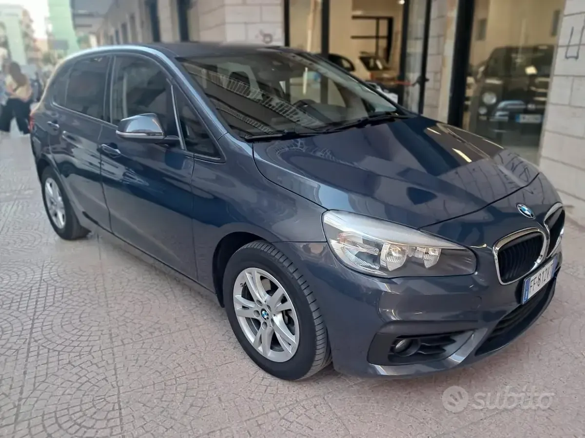 Usata BMW 216 Efficient Dynamics 116 CV (85 kW) 2016 Blu Coupé