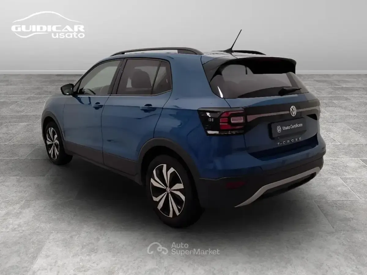 Usata VW T-Cross Style 95 CV (69 kW) 2020 Blu/azzurro SUV