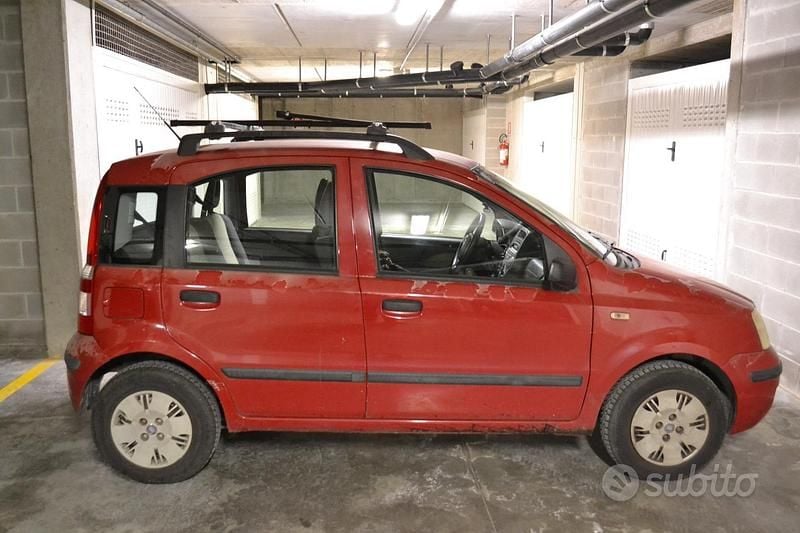 Usata Fiat Panda Dynamic 60 CV (44 kW) 2007 Rosso Utilitaria