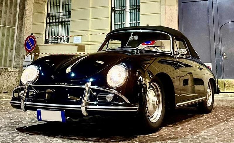 Usata Porsche 356 80 CV (58 kW) 1958 Nero Cabrio
