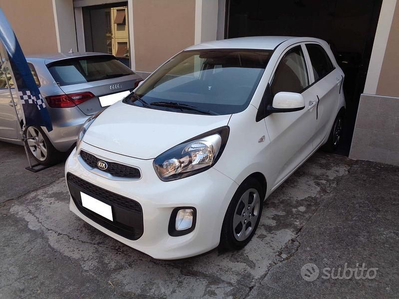 Usata Kia Picanto Active 67 CV (49 kW) 2016 Bianco Utilitaria