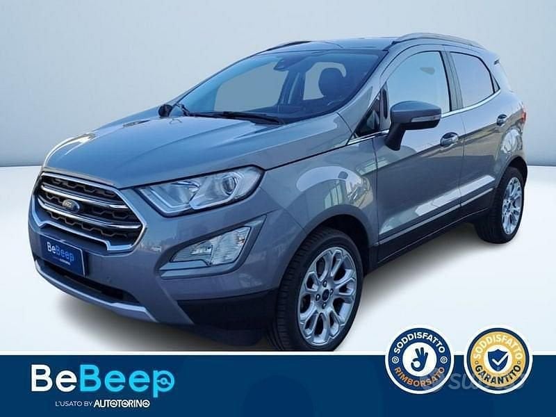 Usata Ford Ecosport Titanium S 125 CV (91 kW) 2020 Grigio metallizzato SUV