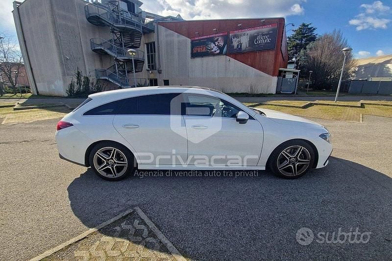 Usata Mercedes CLA200 Shooting Brake AMG Line Premium Plus 150 CV (110 kW) 2024 Bianco Station wagon