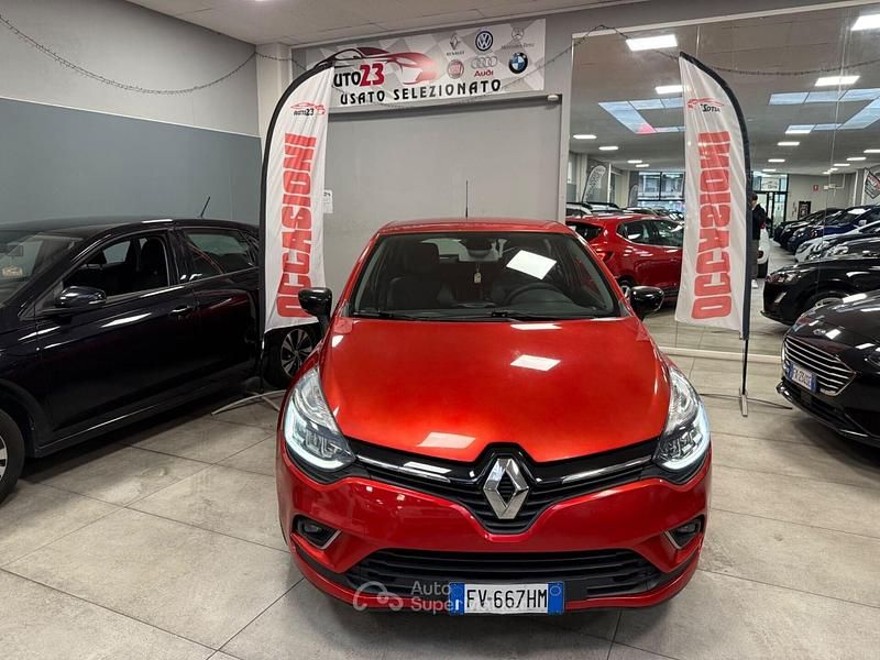 Usata Renault Clio IV 75 CV (55 kW) 2019 Rosso Berlina