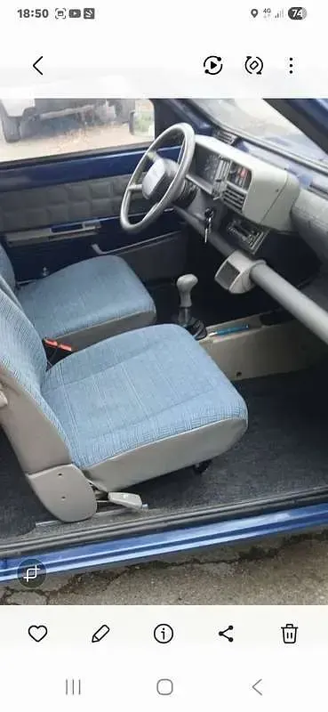 Usata Fiat Panda 88 CV (64 kW) 2002 Blu/azzurro Berlina