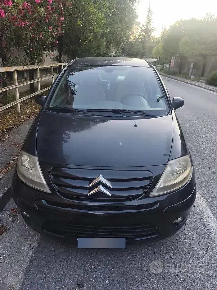 Usata Citroën C3 68 CV (50 kW) 2007 Nero Berlina