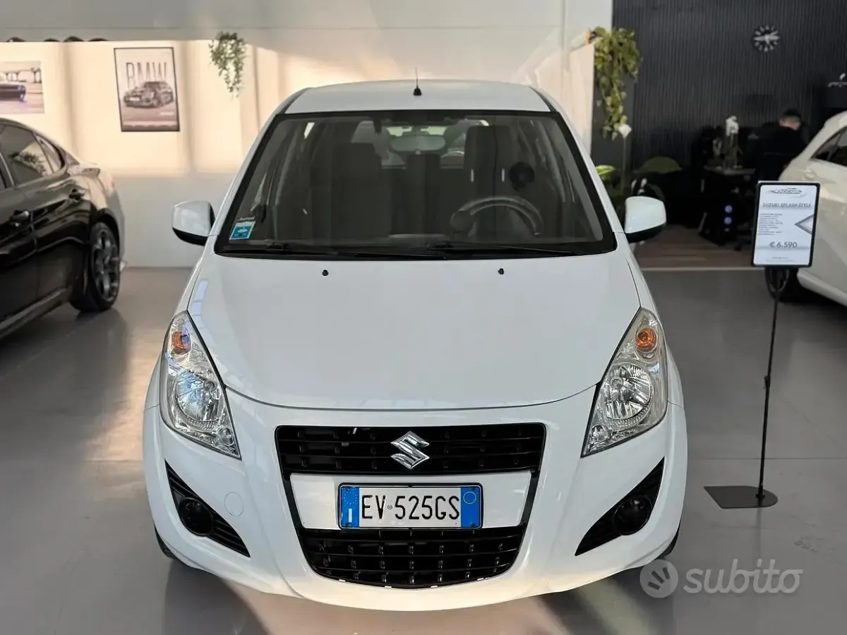 Usata Suzuki Splash GL 68 CV (50 kW) 2014 Bianco Utilitaria