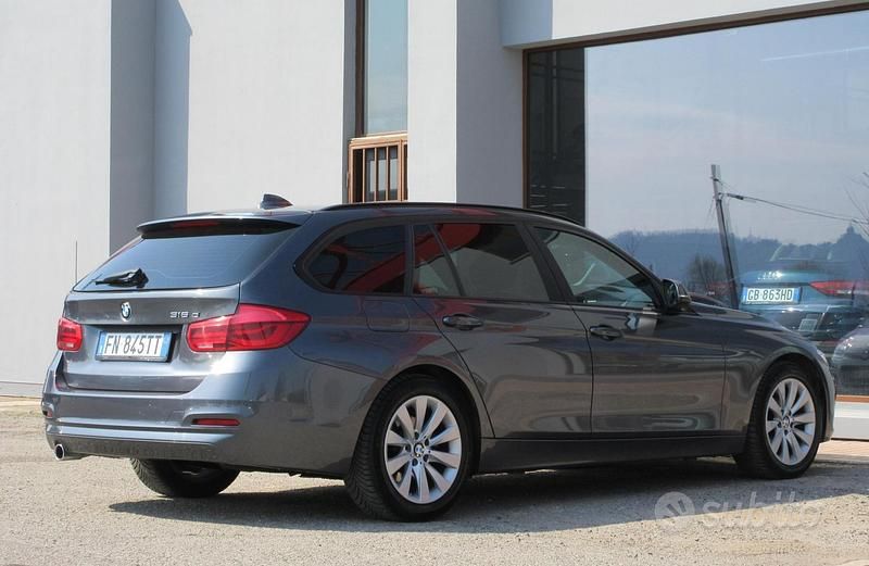 Usata BMW 316 Advantage 116 CV (85 kW) 2018 Grigio Station wagon