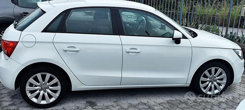 Usata Audi A1 Ambition 89 CV (65 kW) 2014 Bianco Berlina